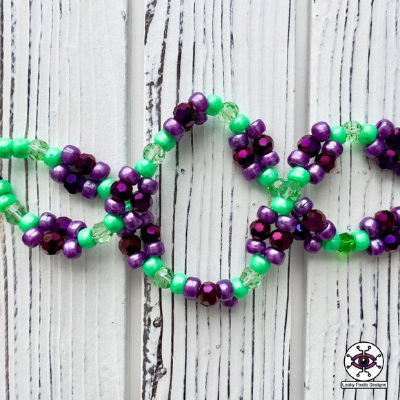 Mega Man X4 Ultimate Armor Perler Necklace - Picture 2 of 5